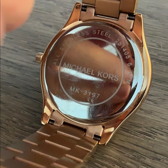 Rose Gold Michael Kors Watch - Picture 5 of 8